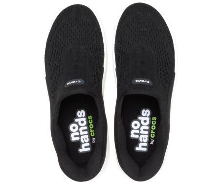 Кроссовки No Hands Slip On M (EU 42-43 USm 9 СМ 26.3; Black)